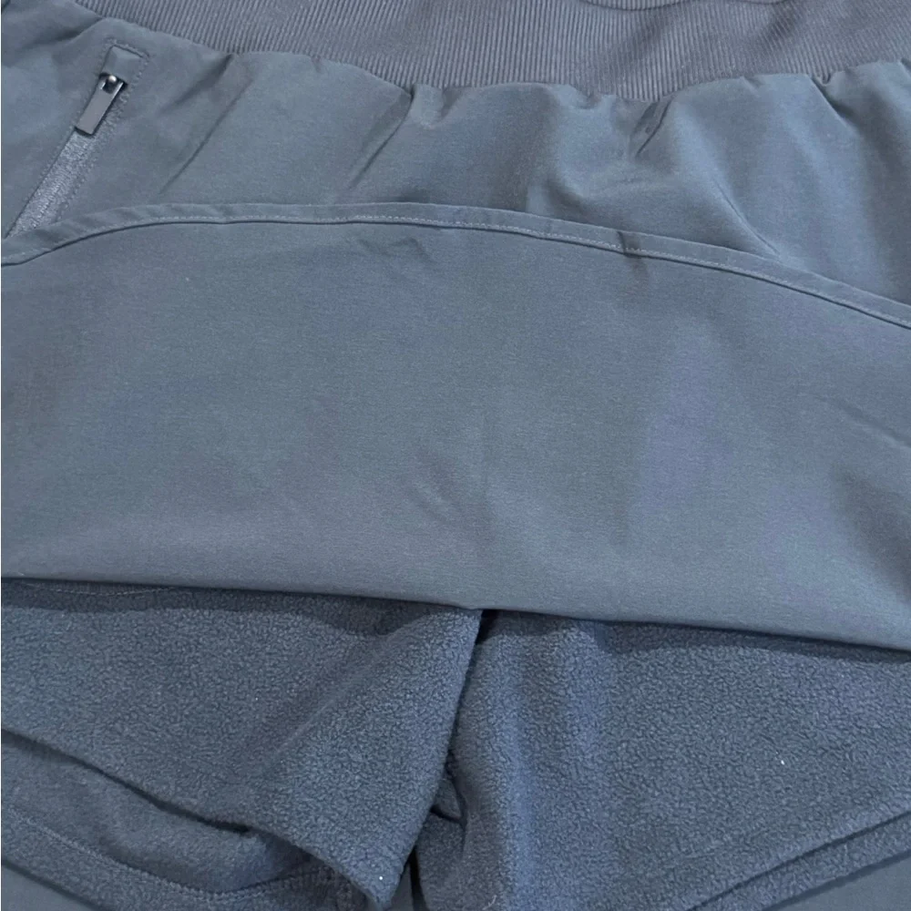 Rae Mode Navy Blue Athletic Skort with Zipper Pockets Large New without Tags - Picture 2 of 3